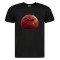 Tricou negru, Stirb , bumbac 100%
