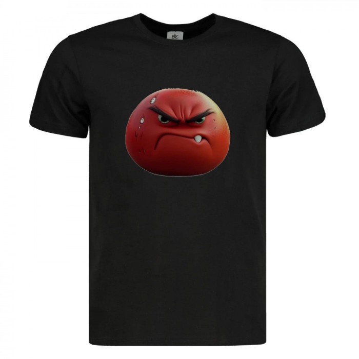 Tricou negru, Stirb , bumbac 100%