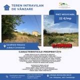 Teren intravilan de v&acirc;nzare &icirc;n H&acirc;rșova