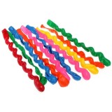 Set 40 baloane latex, Spirala, Colorate, 100cm, Ropet