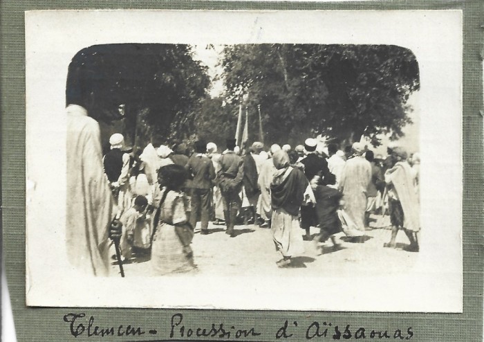 ALG2 Procession d&rsquo;a&iuml;ssaouas, Tlemcen, Algeria, 1920&rsquo;s