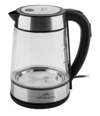 Cana fierbator din sticla ETA Crystela Digi 7153, 1,7 L, 2200 W, iluminare