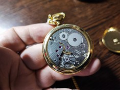 Ceas vintage de buzunar Tissot foto
