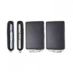 Carcasa cheie cu 3 butoane Topautochei&reg; compatibil Volvo XC60 XC90 S90 S60 S40, negru