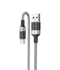 Cablu transfer date si incarcare Kaku KSC-696 USB-A - USB-C 18W 2.4A 1.2m, Gri