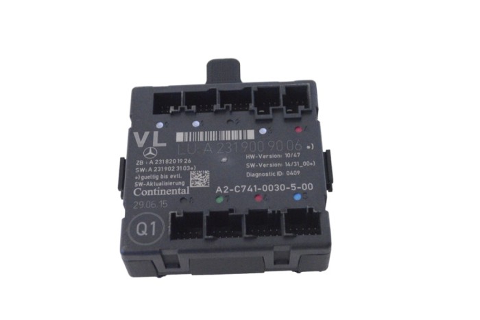 Modul de control ușă st&acirc;nga față MERCEDES-BENZ SL R231 2016 OEM: A2318201926,A2319023103,A2319009006 17993931