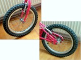 Roti 16 inch trotineta Aluminiu 6061 305x20 28 gauri pentru trotineta electrica