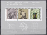 Germania 1984 - Uniunea Poștală Universală (UPU), Bloc, MNH