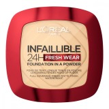 Pudra compacta Infaillible 24h Fresh Wear Vanilla 120, 9g, L&#039;Oreal Paris