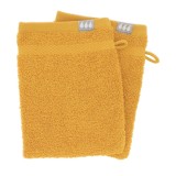 Set 2 Mănuși De Baie 15X21 Cm 100% Bumbac &ndash; Mustar | Mănuși Baie