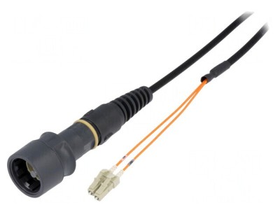 Patch Cord Fibră Optică Duplex Multimod Tip Baionetă foto