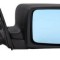 Oglinda exterioara Bmw Seria 5 E39 10.1997-06.2004 Sedan partea stanga View Max Albastra Flat Carcasa neagra , 7pini
