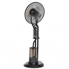 Ventilator cu pulverizare apa cu telecomanda MUHLER MF-1699, 40 cm, 75W, 3.2 litri, 7.5h Timer, Negru foto