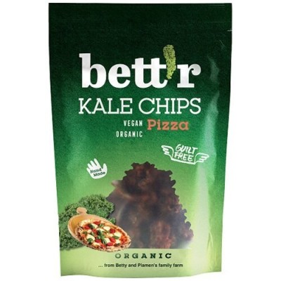 Chips din kale cu pizza bio 30g Bettr foto