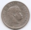 Portugalia 500 Reis 1899 - Carol I, Argint 12.5g/917, 30,59 mm, KM-535, Europa