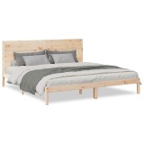 Cumpara ieftin Cadru pat foarte lung fara saltea, 200x210 cm, lemn masiv