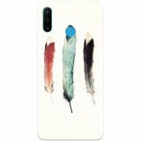 Husa silicon pentru Huawei P30 Lite, Three Feathers