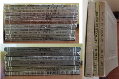 Studii Si Articole De Istorie 21 Volume (1969-1986) - Colecitv ,553870 foto