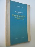 Abateri de la exprimarea corecta - N. Mihaescu