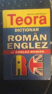 Dictionar Englez-Roman si Roman Englez foto