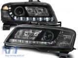 Set de faruri tuning cu lumini LED potrivit pentru Fiat STILO 3D 10.2001-2008, stanga si dreapta Performance AutoTuning
