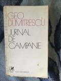 W1 JURNAL DE CAMPANIE -GEO DUMITRESCU