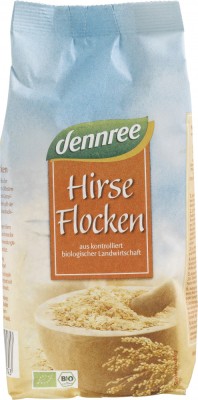 Fulgi de mei bio 500g Dennree foto