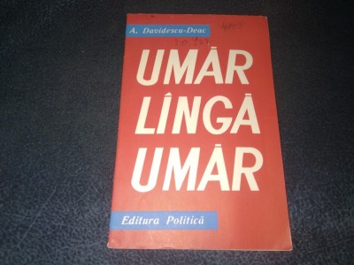 A DAVIDESCU DEAC - UMAR LANGA UMAR foto