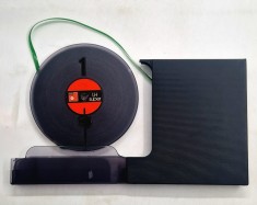 rola banda magnetofon BASF LH Super 175 mm diametru in cutie BASF