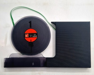 rola banda magnetofon BASF LH Super 175 mm diametru in cutie BASF foto