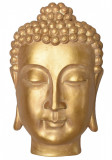 Statueta aurie Buddha pentru pus pe perete CW619