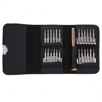 SET SURUBELNITE DE PRECIZIE TORX 25IN1 CU HUSA PIELE foto