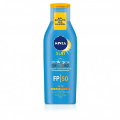 Lotiune cu protectie solara si bronzare Nivea Sun Protect &amp;amp; Bronze SPF 50, 200 ml foto