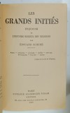 LES GRANDS INITIES , ESQUISSES de L 'HISTOIRE SECRETE DES RELIGIONS par EDOUARD SCHURE , 1939