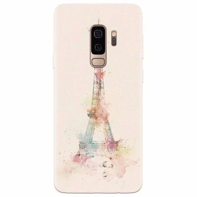 Husa silicon pentru Samsung S9 Plus, Eiffel Tower 001 foto