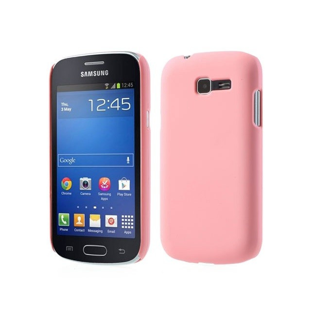 Husa tip capac roz mat pentru Samsung Galaxy Trend Lite S7390 / Galaxy  Trend Lite Duos S7392, Plastic | Okazii.ro