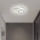 Lustra LED KOMPACTO 34W, 3 Cercuri, lumina Rece/Calda/Neutra, Alb ModernLight Concept