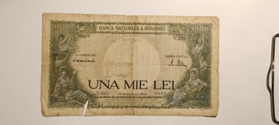 Bancnota 1000 lei 1941 foto