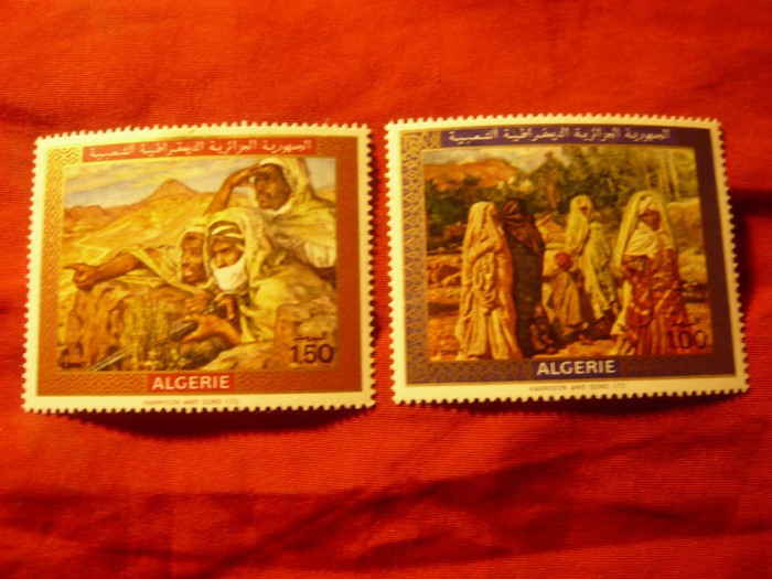 Serie Algeria 1969 - Pictura , 2 valori