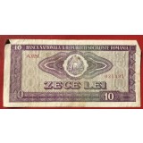 BNKRO03 Romania 10 lei 1966 A0281