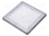 Feronerie RST ROZTOCZE Feronerie Feronerie de inspecție policarbonat 103x103x11mm
