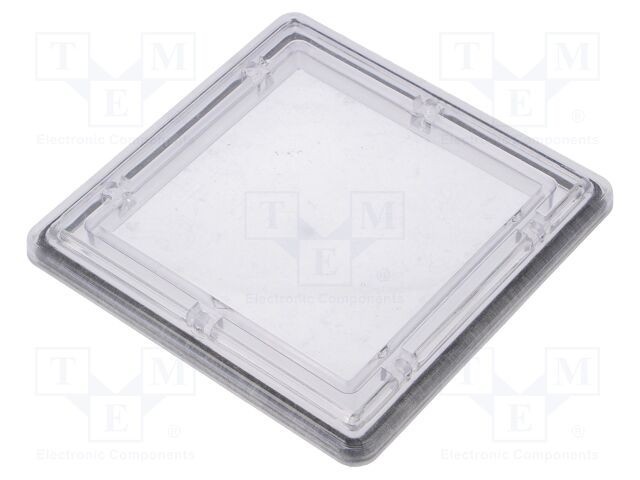 Feronerie RST ROZTOCZE Feronerie Feronerie de inspecție policarbonat 103x103x11mm