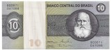 !!! BRAZILIA - 10 CRUZEIROS (1970 - 1980) - P 193 e / CEA DIN IMAGINE