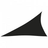 Parasolar, negru, 4x5x6,4 m, tesatura oxford, triunghiular GartenMobel Dekor, vidaXL