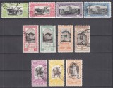 ROMANIA 1906 LP 63 EXPOZITIA GENERALA BUCURESTI SERIE STAMPILATA, Stampilat