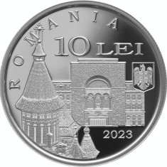 10 LEI - Timișoara 2023 – Capitală Europeană a Culturii - Argint PROOF