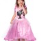 Costum printesa Barbie - SEQUIN PRINCESS pentru fete 7-8 ani 128 cm