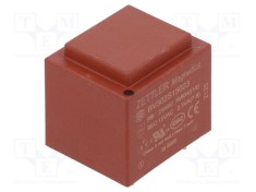Transformator &icirc;ncapsulat 2,3VA 230VAC 15V 153mA PCB ZETTLER