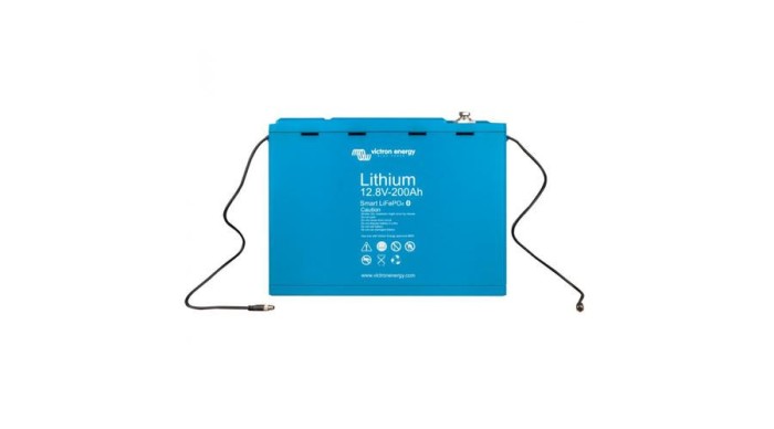Victron Energy LiFePO4 12.8V/200Ah - Baterie inteligentă litiu-fier-fosfat