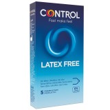 Control Condoms-Free fără Latex Prezervative Ultra-subțiri, 5